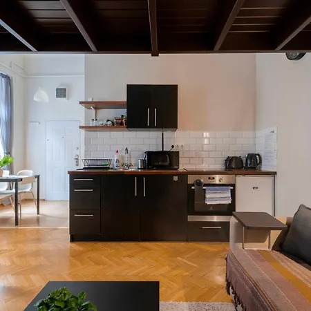 Modern Black Loft Next To New York Cafe 아파트 부다페스트
