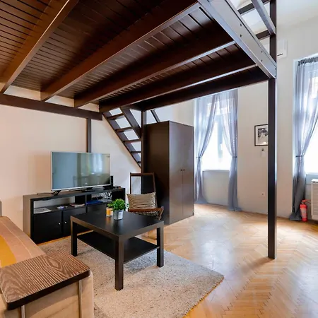 Apartamento Modern Black Loft Next To New York Café